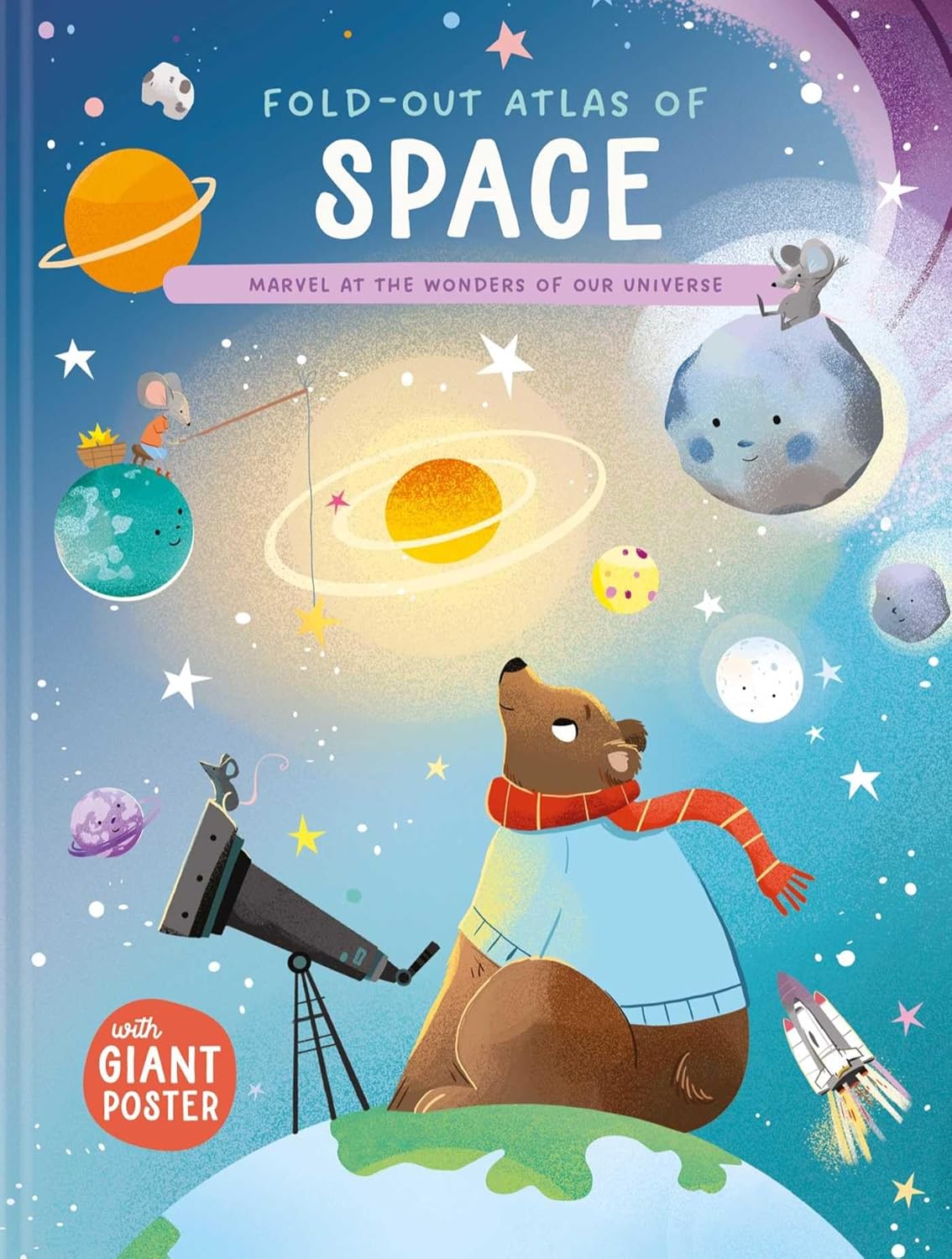 Fold Out Atlas of Space  by Sourcebooks