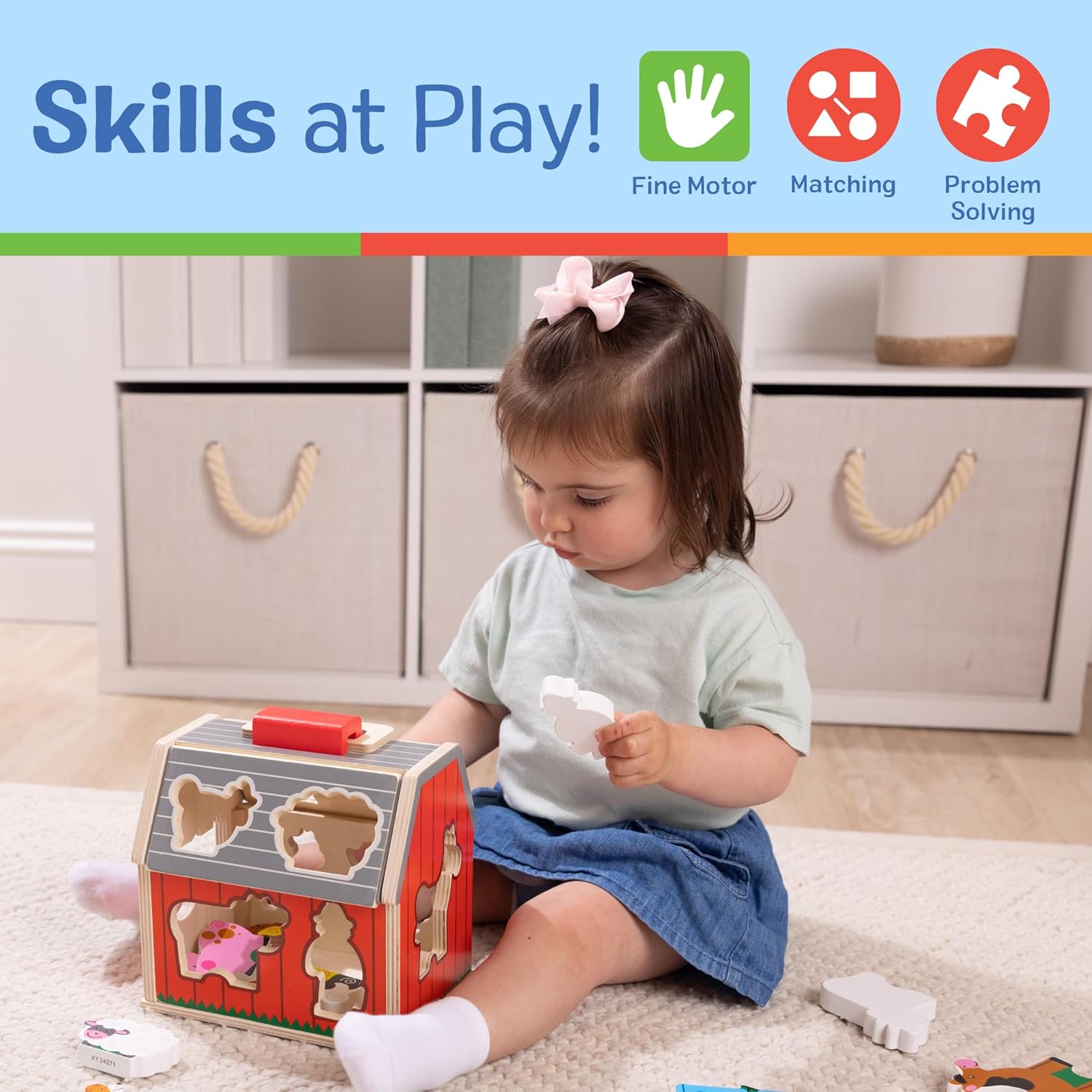 Take-Along Sorting Barn by Melissa & Doug