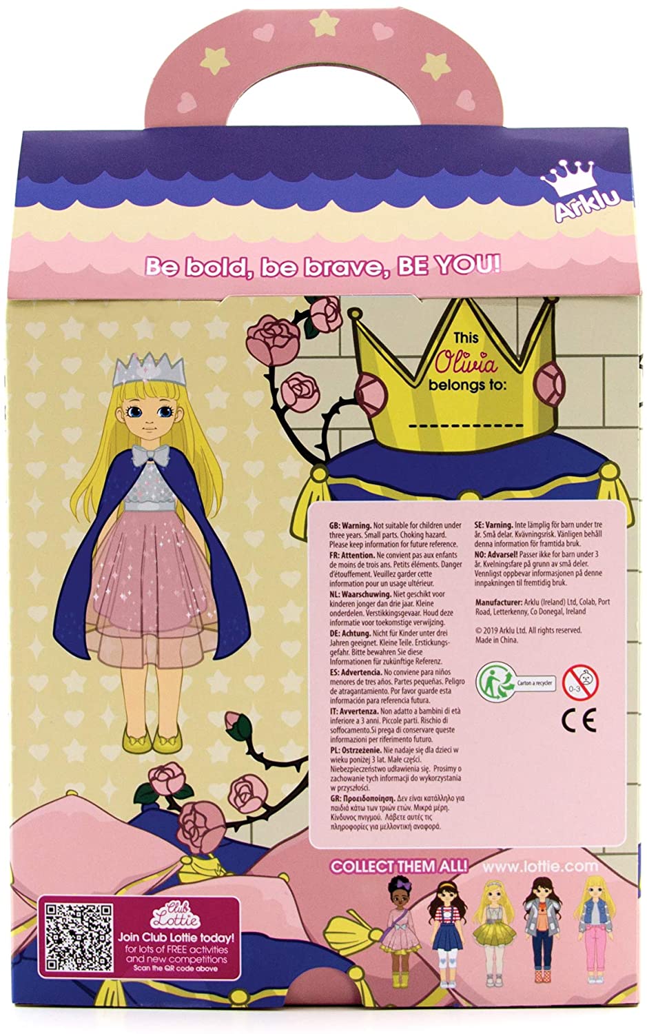 Queen of the Castle Lottie Doll by Schylling 2