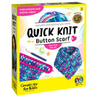 Quick Knit Button Scarf by Creativity for Kids