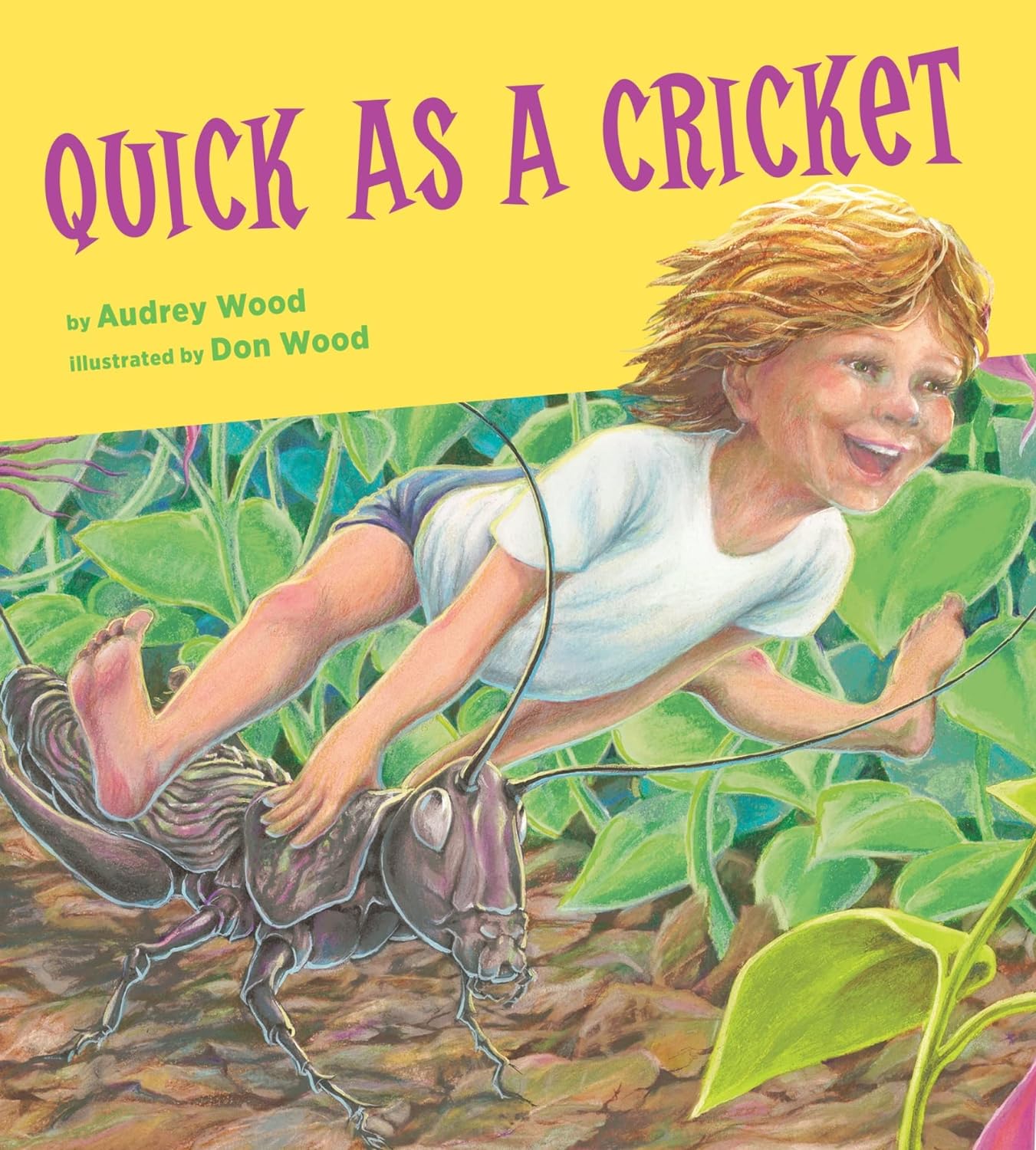 Quick as a Cricket Board Book-by-Harper Collins