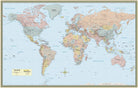 QuickStudy World Map Laminated Poster by BarCharts
