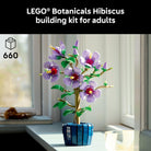 Botanicals Hibiscus Flower Building Set  by Lego