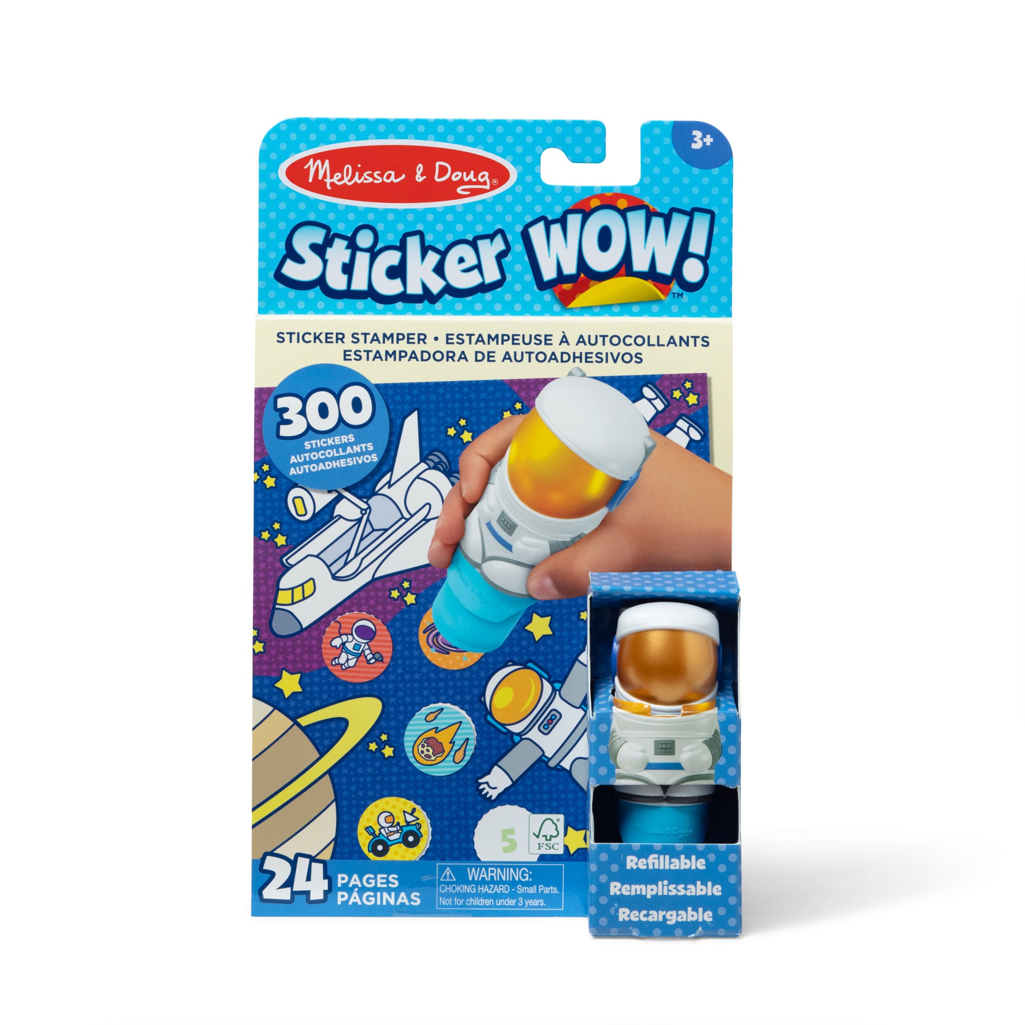 Sticker WOW! Activity Pad Set - Astronaut by Melissa & Doug