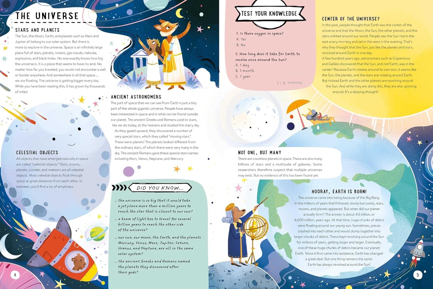 Fold Out Atlas of Space  by Sourcebooks