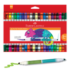 24 Duo Tip Washable Markers by Faber-Castell