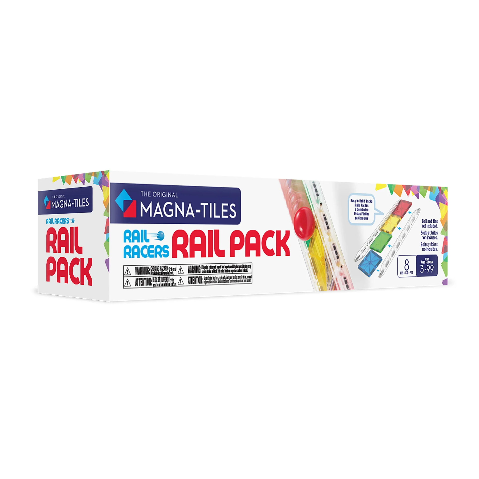 Rail Racers Rail Pack for Magnatiles – A2Z Science & Toys