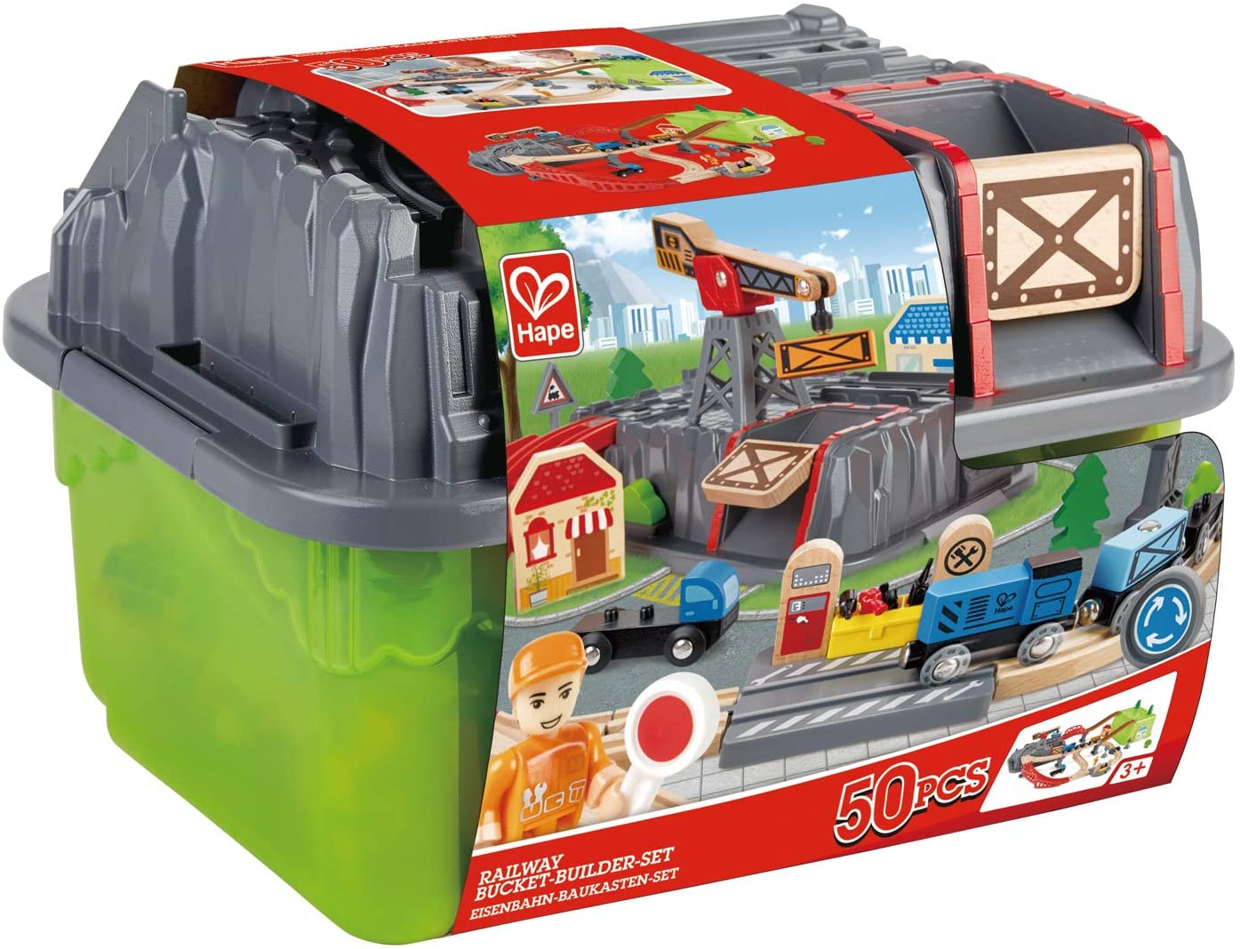Railway Bucket Builder by Hape
