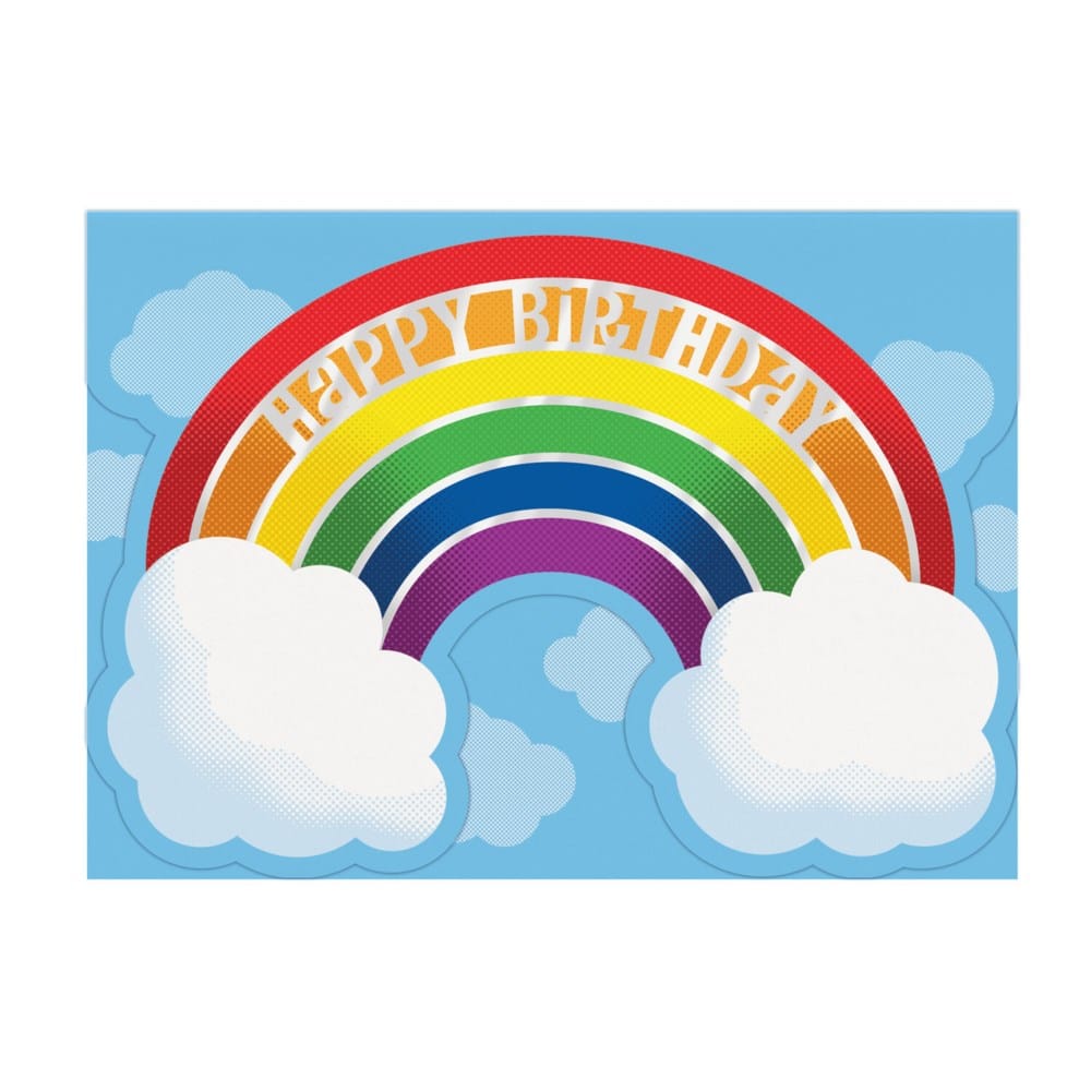 Rainbow Birthday Card by Peaceable Kingdom