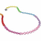 Rainbow Chain Necklace by Charm It