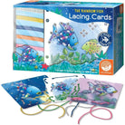 Rainbow Fish Lacing Cards by MindWare 4