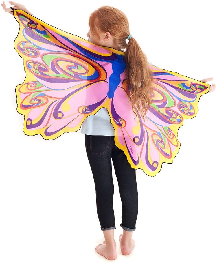 Rainbow Glitter Fairy Wings by Douglas 2