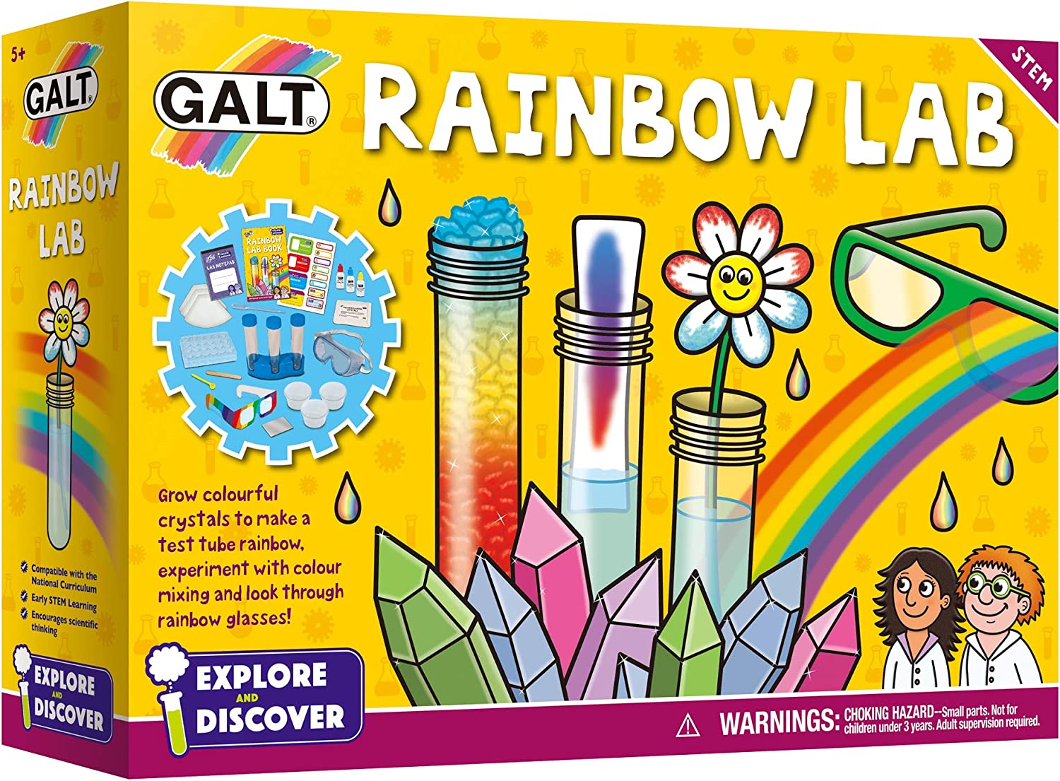 Rainbow Lab-by-Galt Toys