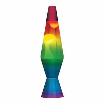 Rainbow Lava Lamp by Lava