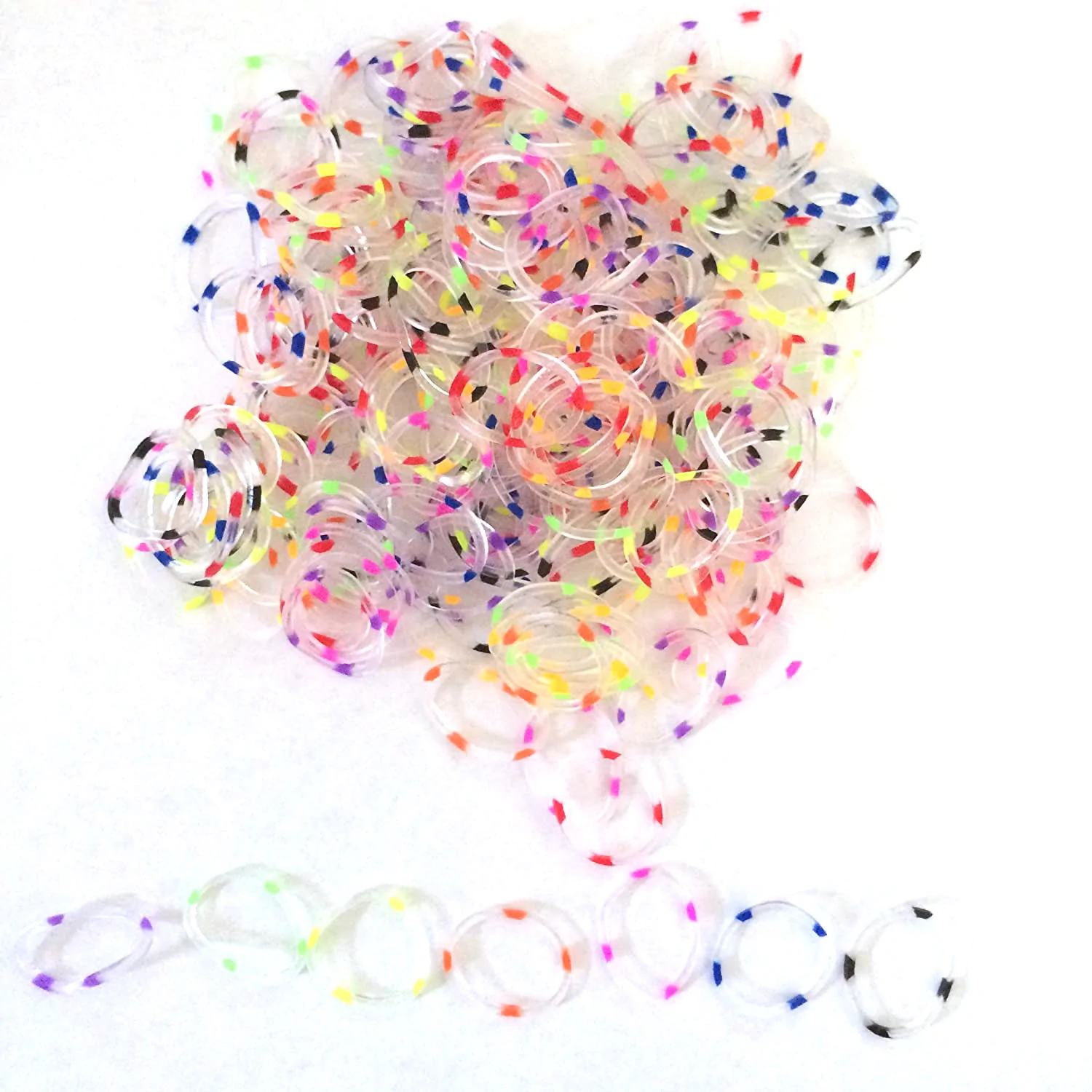 Rainbow Loom Bands Confetti Mix by Choons Design 1