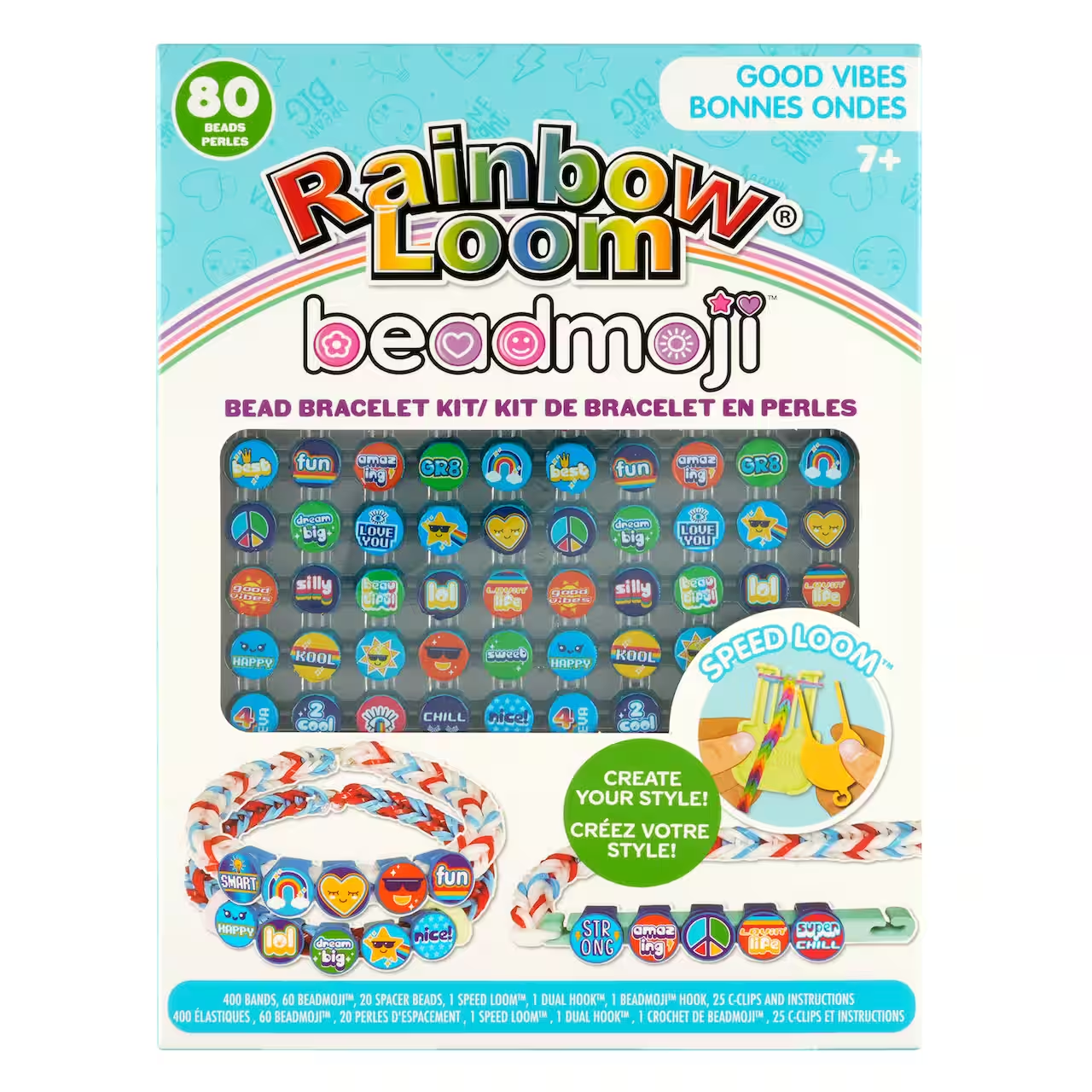 Rainbow Loom Beadmoji Good Vibes Bracelet Kit-by-Choons Design