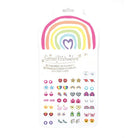 Rainbow Love Sticker Earrings by Great Pretenders