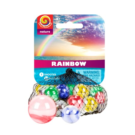 Rainbow Marble Pack by Play Visions