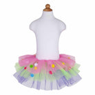 Rainbow Pom Pom Skirt by Great Pretenders