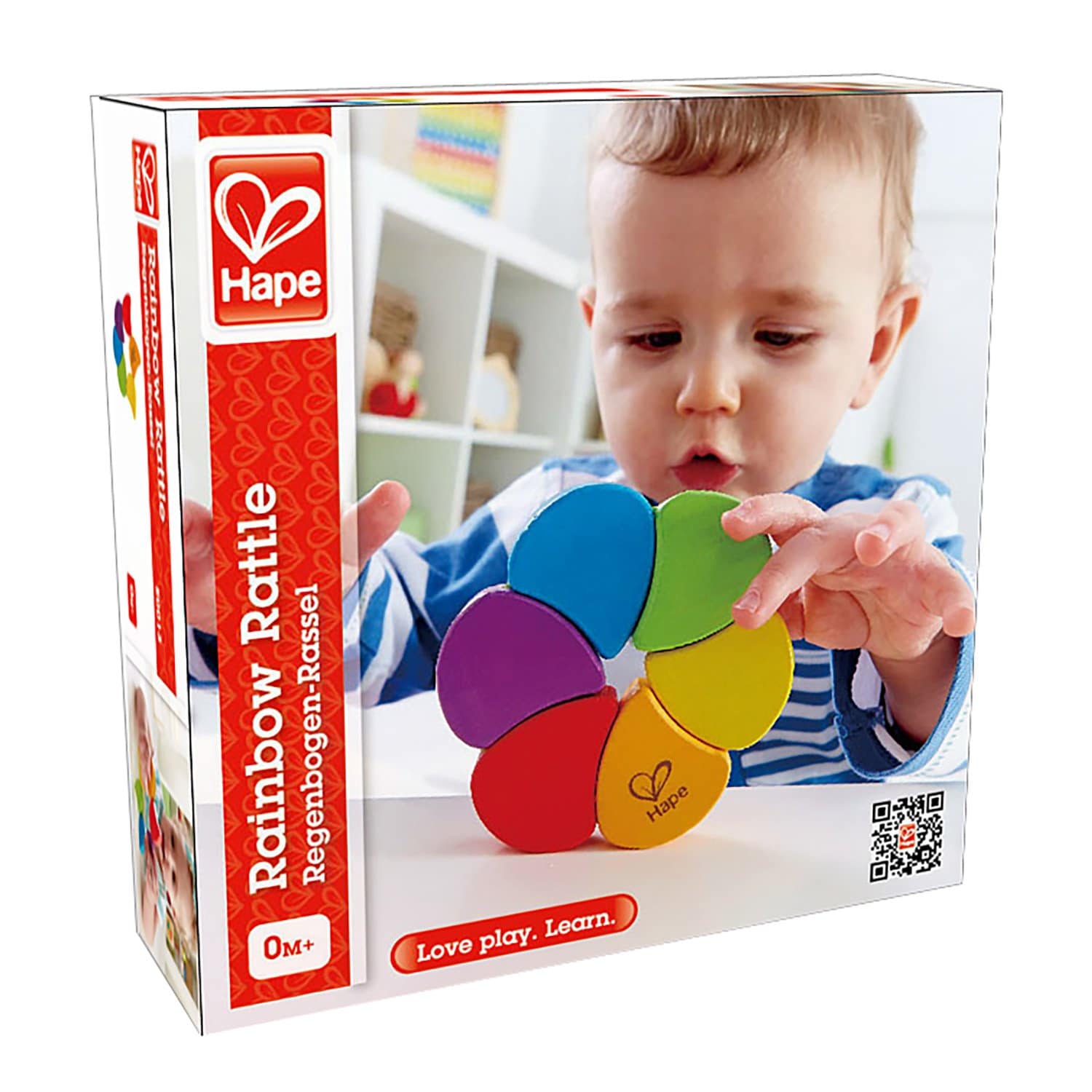 Rainbow Rattle by Hape