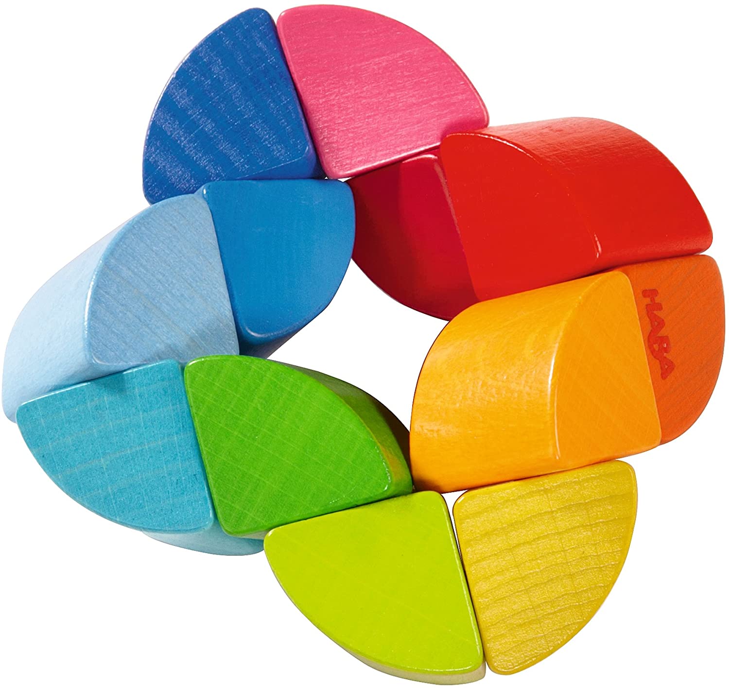 Rainbow Ring Clutching Toy by HABA