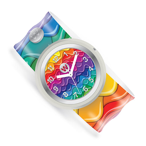 Rainbow Slime Slap Watch-by-Watchitude