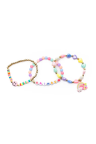 Rainbow Smiles Bracelet Set-by-Great Pretenders