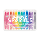 Rainbow Sparkle Watercolor Gel Crayons by Ooly