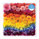 Rainbow Summer Flowers 500pc Puzzle by Galison 1