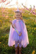 Rainbow Unicorn Cape & Headband-by-Great Pretenders