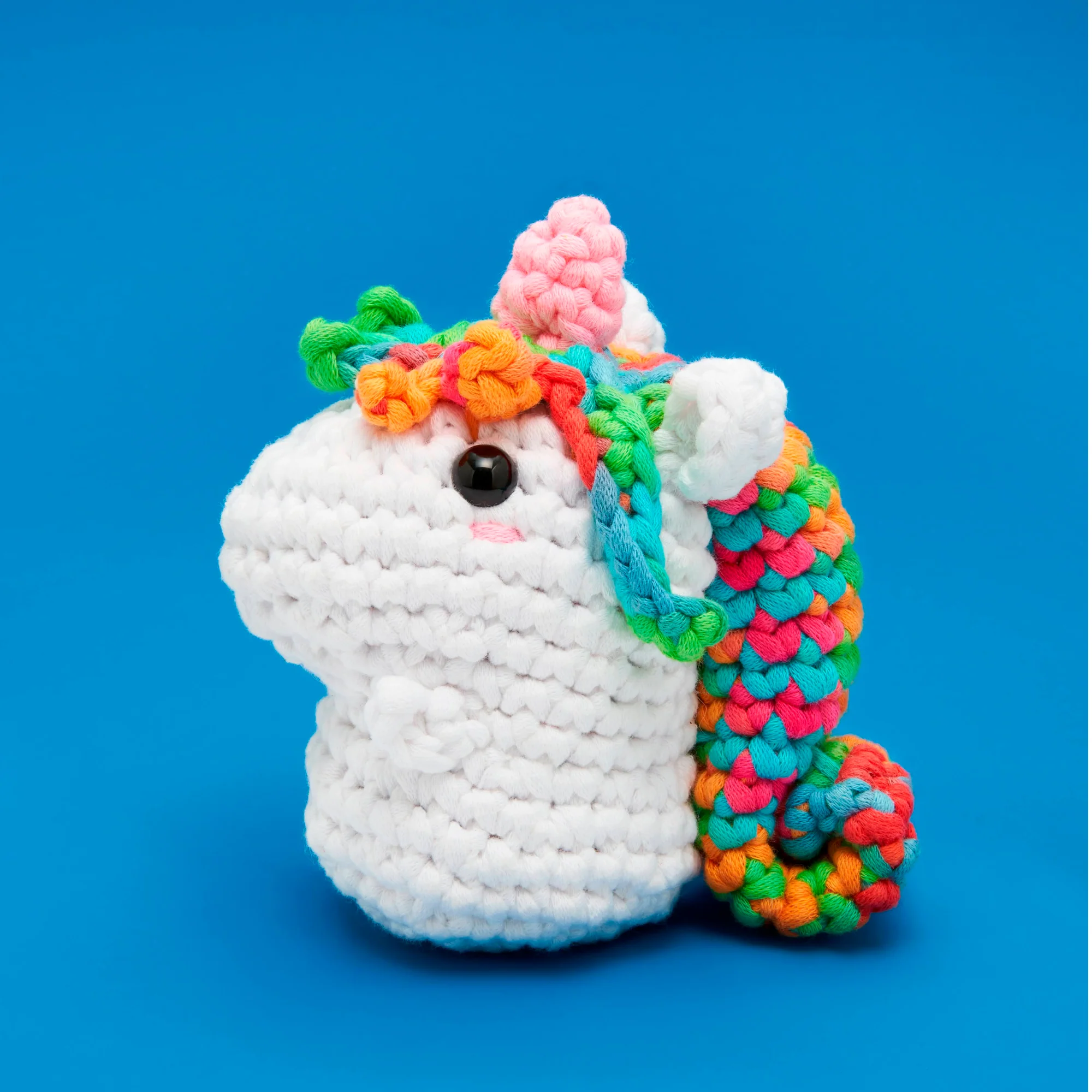 Rainbow Unicorn Crochet Kit-by-Woobles