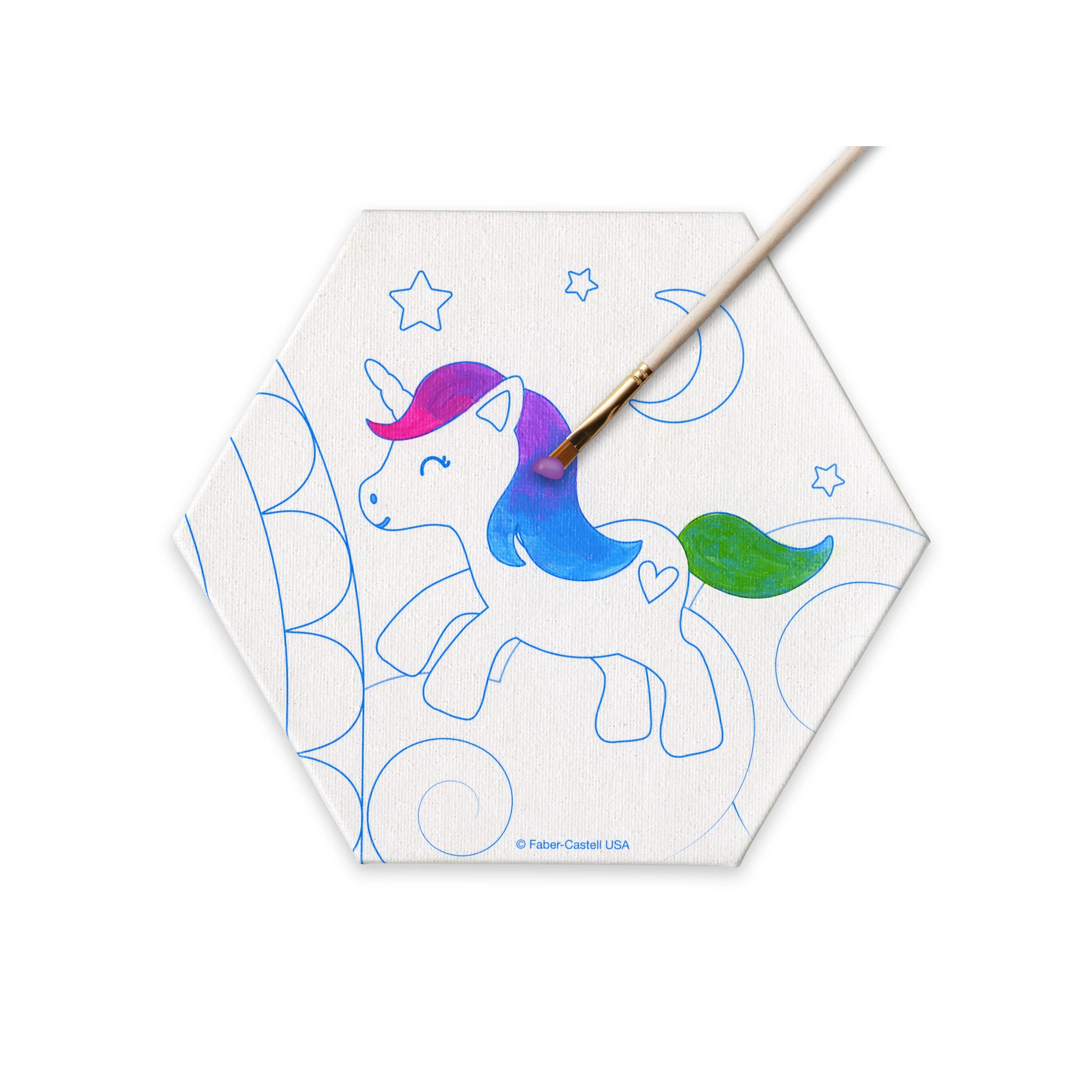 Rainbow Vibes Wall Art by Faber Castell 3