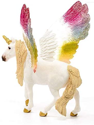 Rainbow Winged Unicorn Figure by Schliech 1