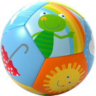 Rainbow World Baby Ball 4.5"-by-Haba