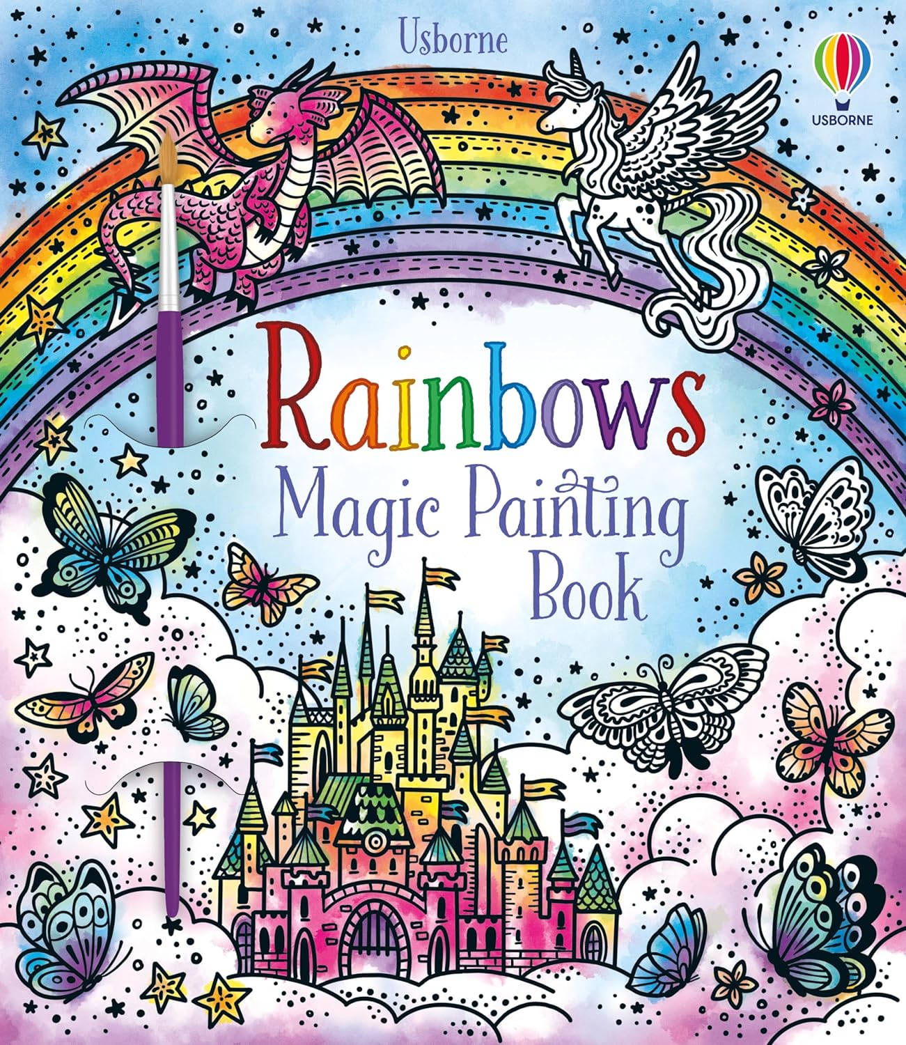 Rainbows Magic Painting Book-by-Usborne