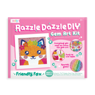 Razzle Dazzle Friendly Fox Gem Art Kit by Ooly