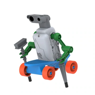 ReBotz Halfpipe The Shredding Skater Robot by Thames Kosmos 2
