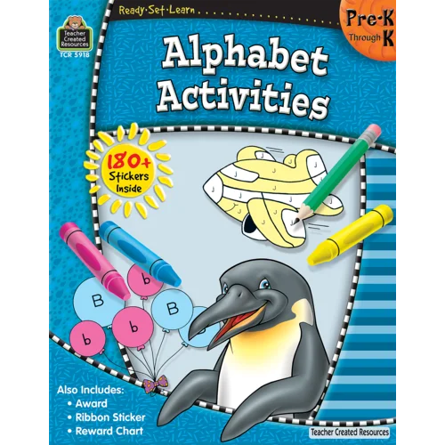 Ready-Set-Learn: Alphabet Activities PreK-K-by-Teacher Created Resources