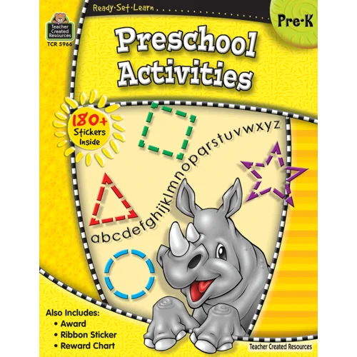 Ready-Set-Learn: Preschool Activities-by-Teacher Created Resources