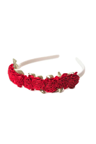 Red Flower Headband by Little Adventures
