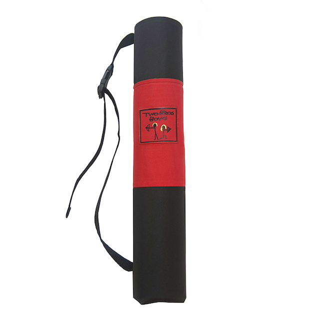 Red Quiver Bag-by-Two Bros Bows