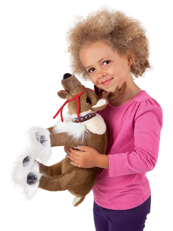 Reindeer Puppet by Folkmanis 3