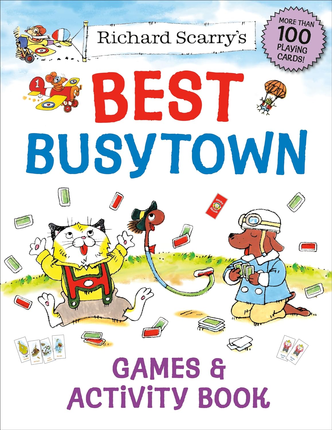 Richard Scarry's Best Busytown Games & Activity Book-by-Random House