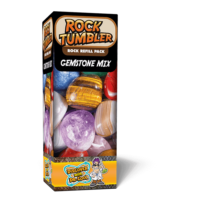 Rock Tumbler Refill Pack Gemstones by Discover With Dr. Cool