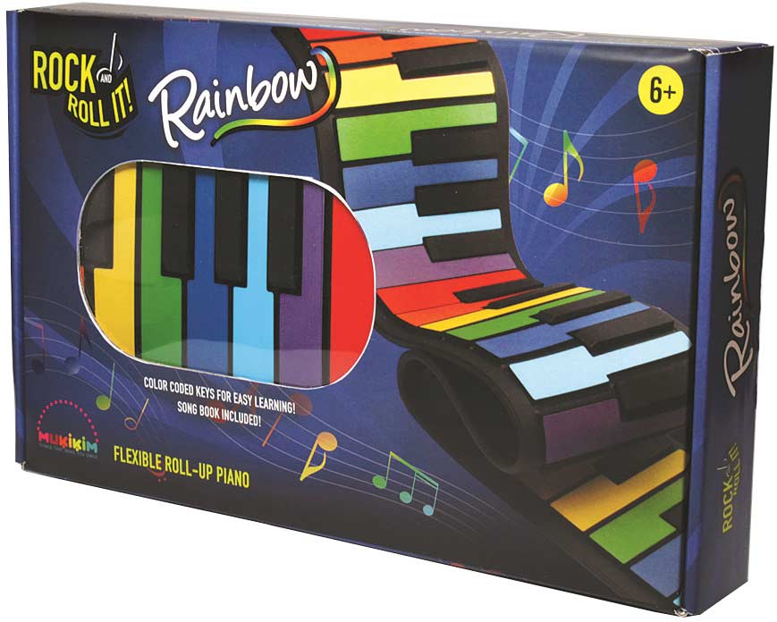 Rock and Roll It - Rainbow Piano – A2Z Science & Toys