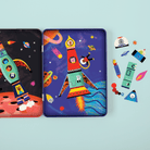 Rocket Ship Magnetic Build It by Mudpuppy 2