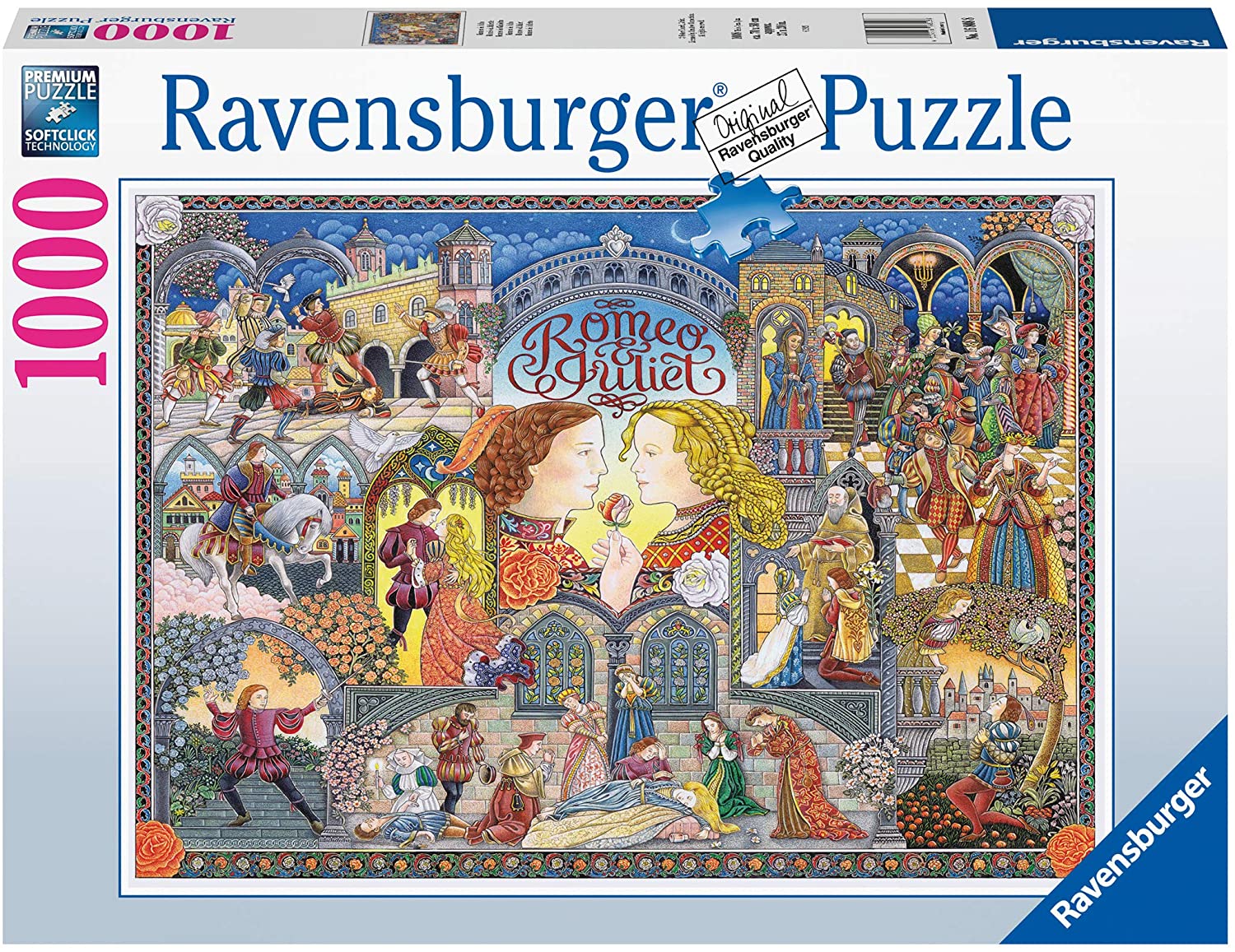 Romeo and Juliet 1000pc Puzzle by Ravensburger