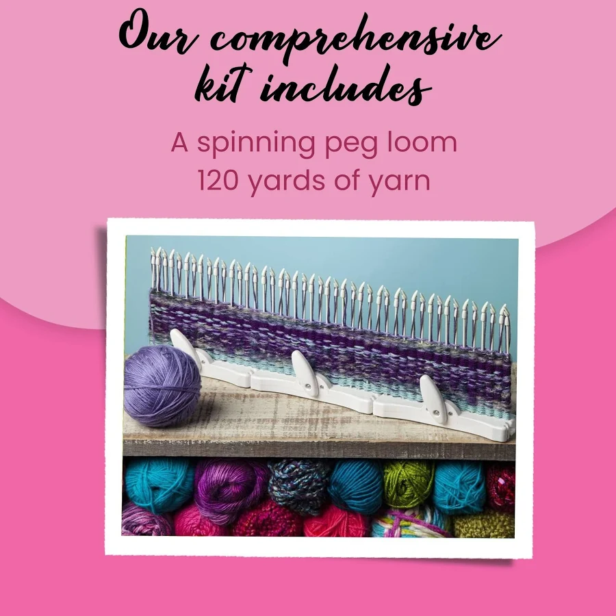 Loopdeloom Weaving Loom Kit by Ann Williams