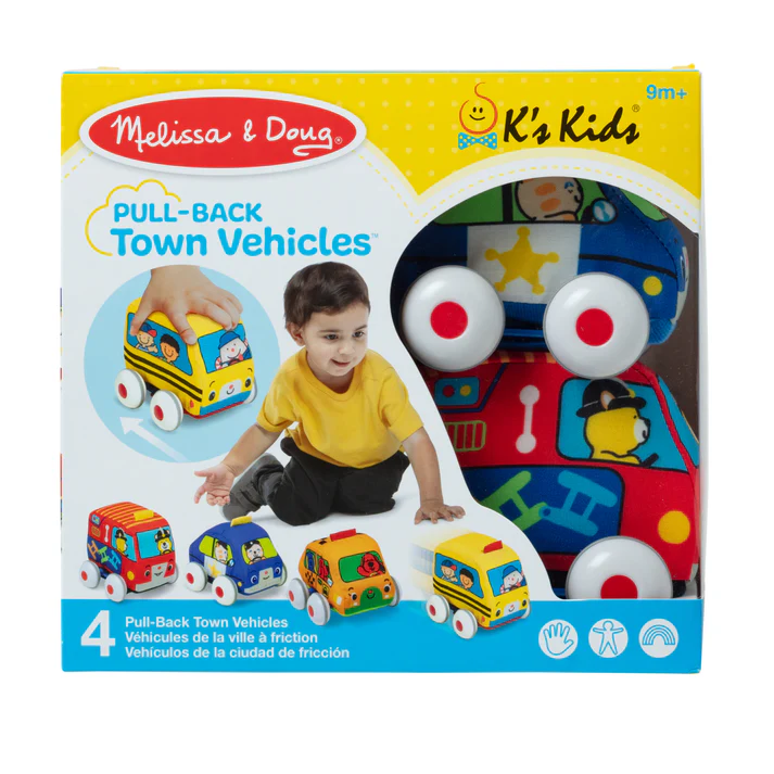 Soft Pull Back Vehicles  by Melissa & Doug