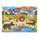 Safari Peg Puzzle by Melissa Doug